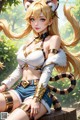 Hentai - Radiant Huntress in Verdant Silks Set.2 20250126 Part 10