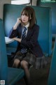 Cosplay Nyako喵子 火车JK制服