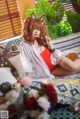 工藤新伍 Cosplay 明日方舟 安洁莉娜 夏卉泳装